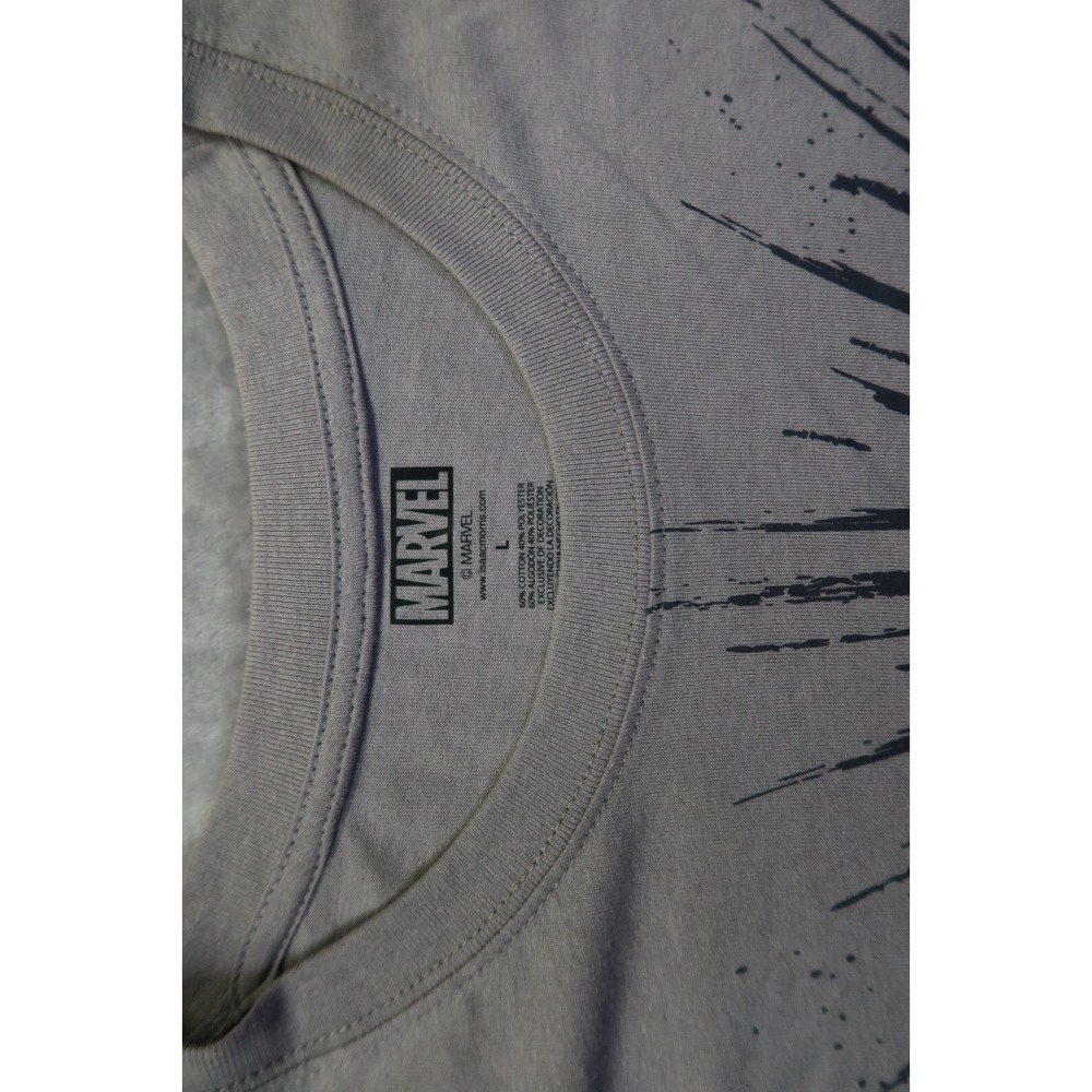Marvel Captain America Running Gray T Shirt Men's Size L New NWT - Picture 6 of 6
